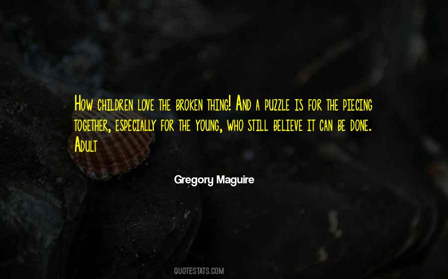 Love Puzzle Quotes #638213