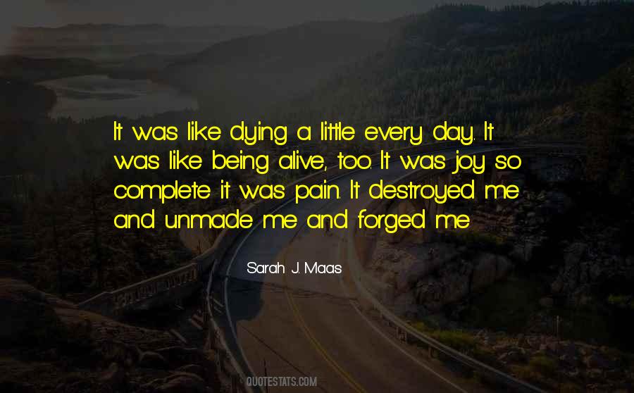 Quotes About Being Destroyed #523216