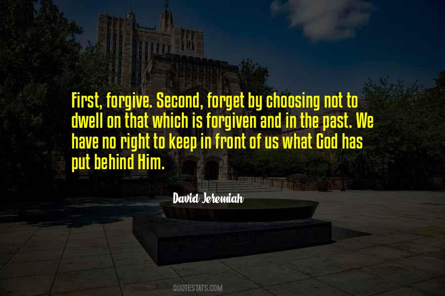 Dwell On Past Quotes #212800