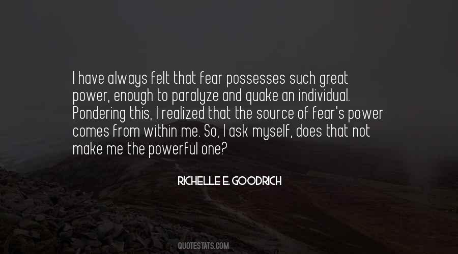 Quotes About Fear And Anxiety #495963