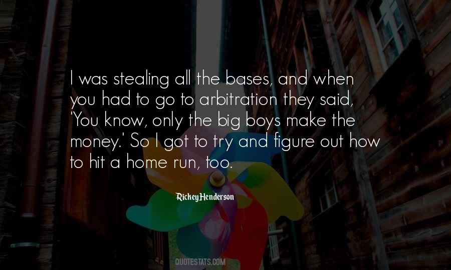 Running Bases Quotes #1709763