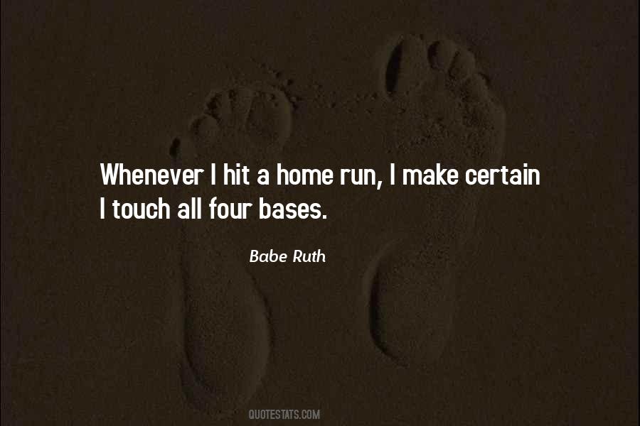 Running Bases Quotes #956549