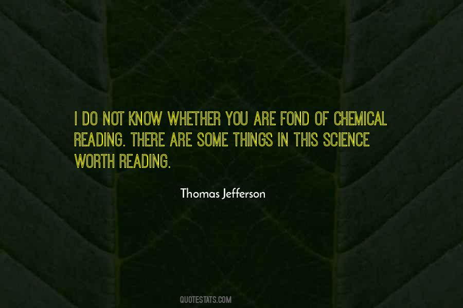 Quotes About Chemistry Science #1135143