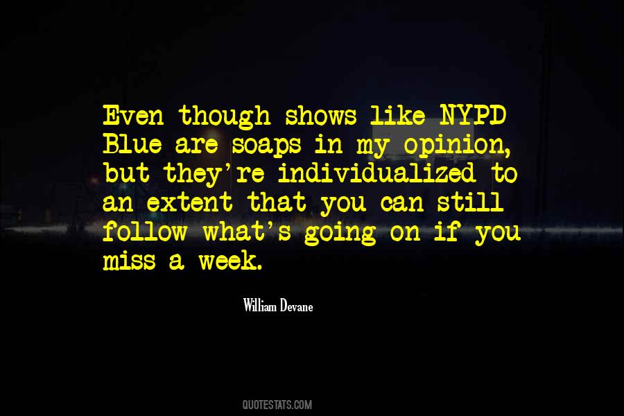 Quotes About Nypd #1655131