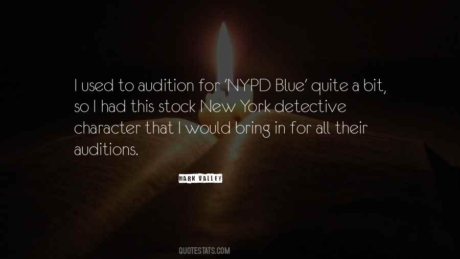Quotes About Nypd #340222
