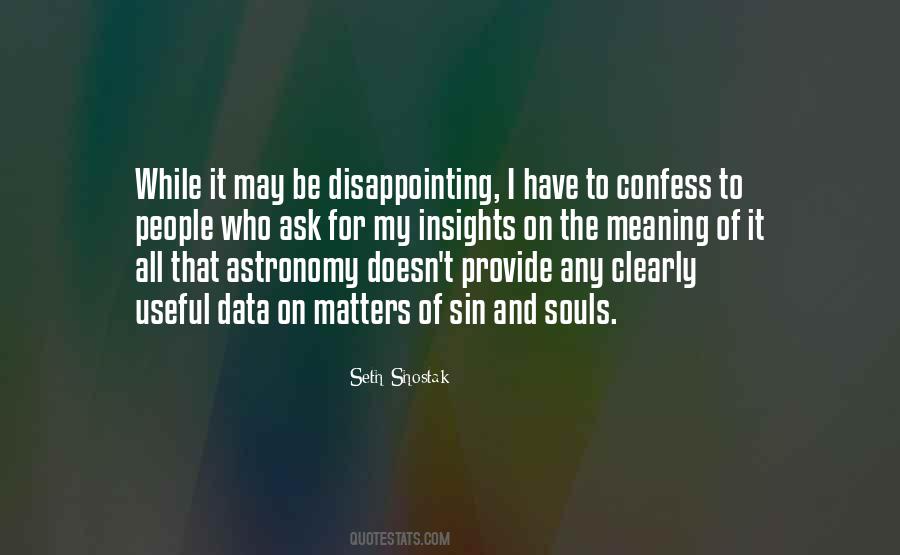 Disappointing People Quotes #1073650