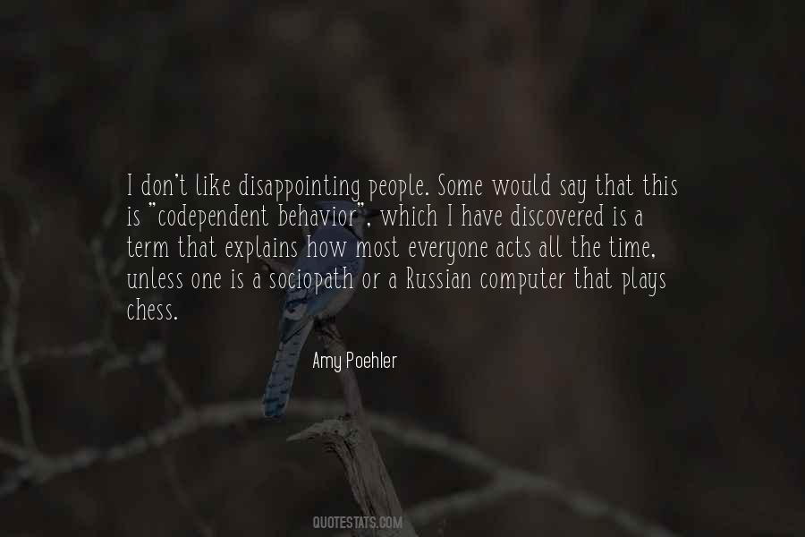 Disappointing People Quotes #1096136