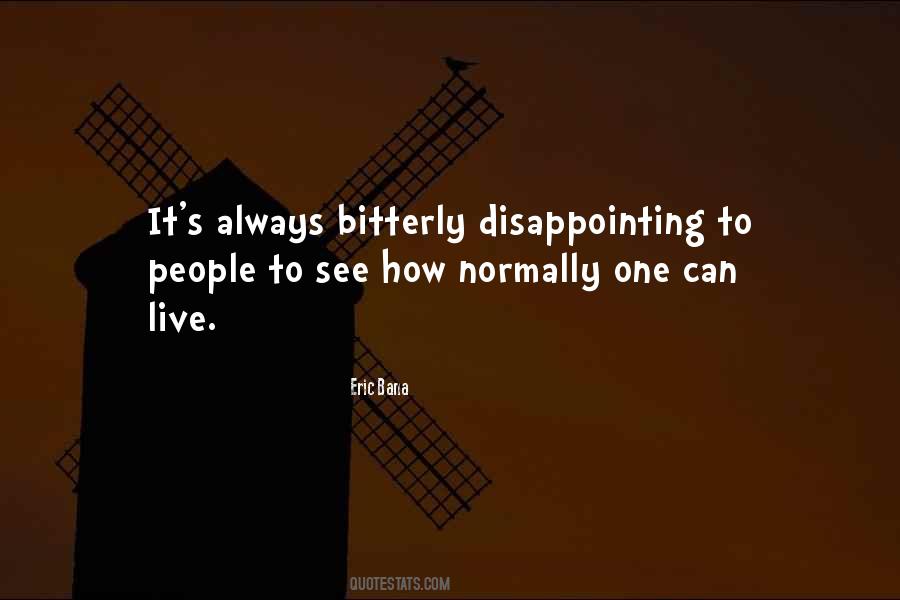 Disappointing People Quotes #295028