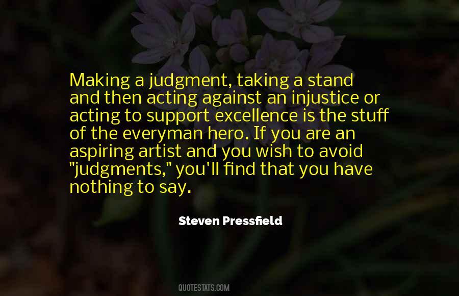 Quotes About Taking A Stand #1505199