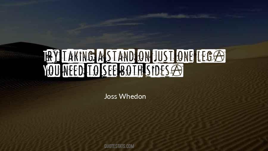 Quotes About Taking A Stand #5372