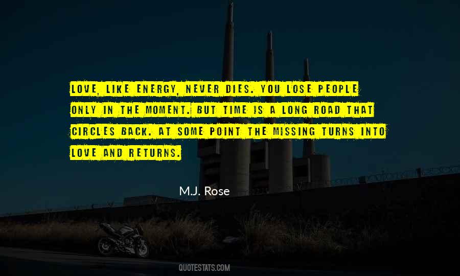 Energy Never Dies Quotes #13014