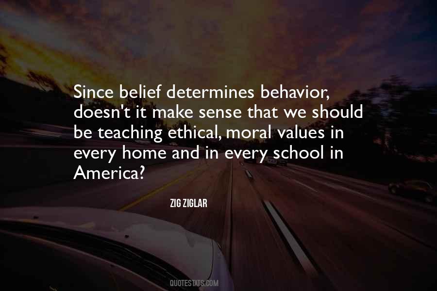 Quotes About Moral Values #255616