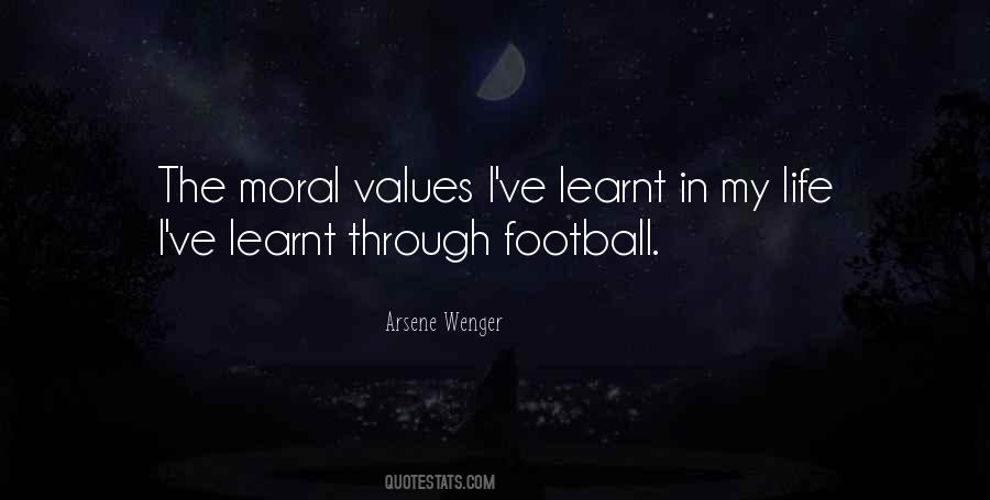 Quotes About Moral Values #842416