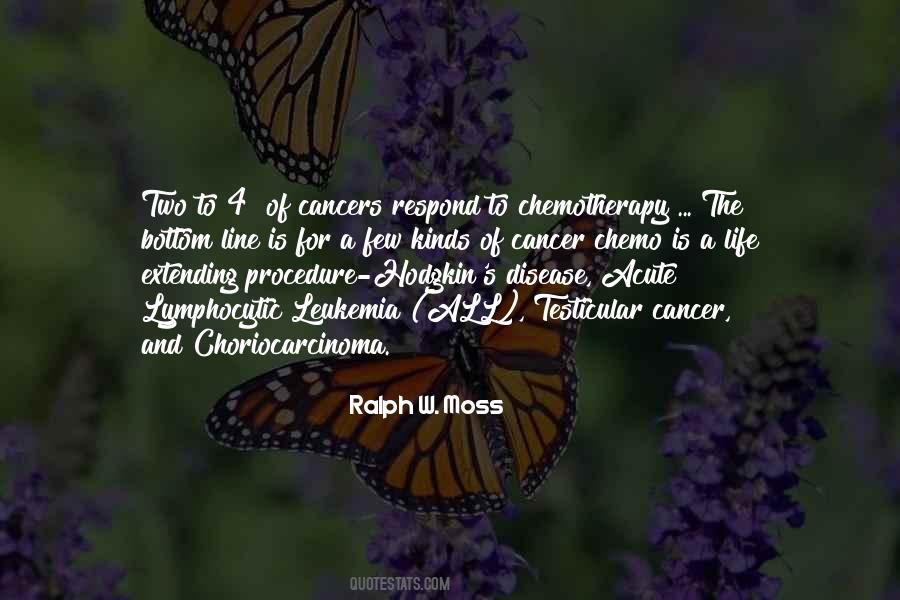 Quotes About Cancers #1284423