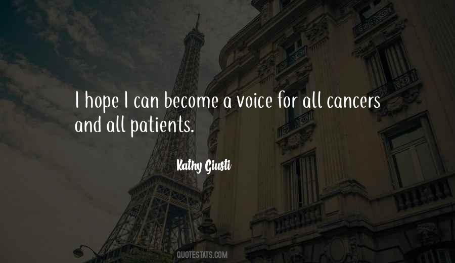 Quotes About Cancers #1839363