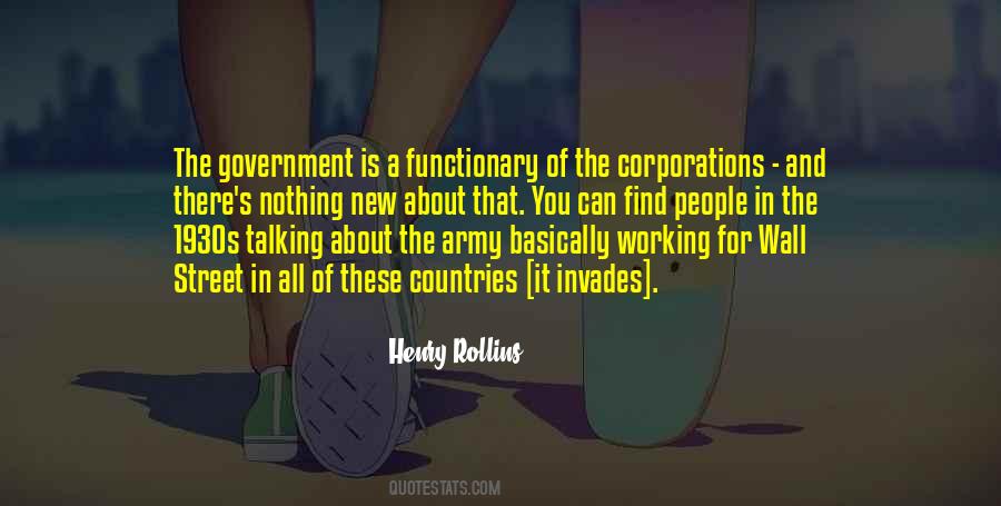 Working For The Government Quotes #1229071