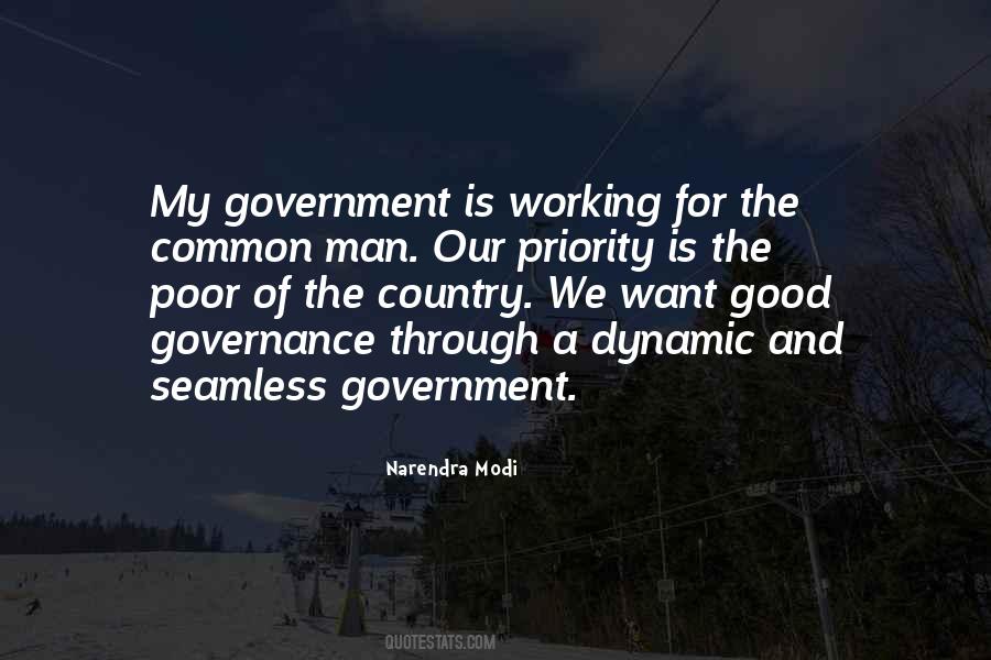 Working For The Government Quotes #534120