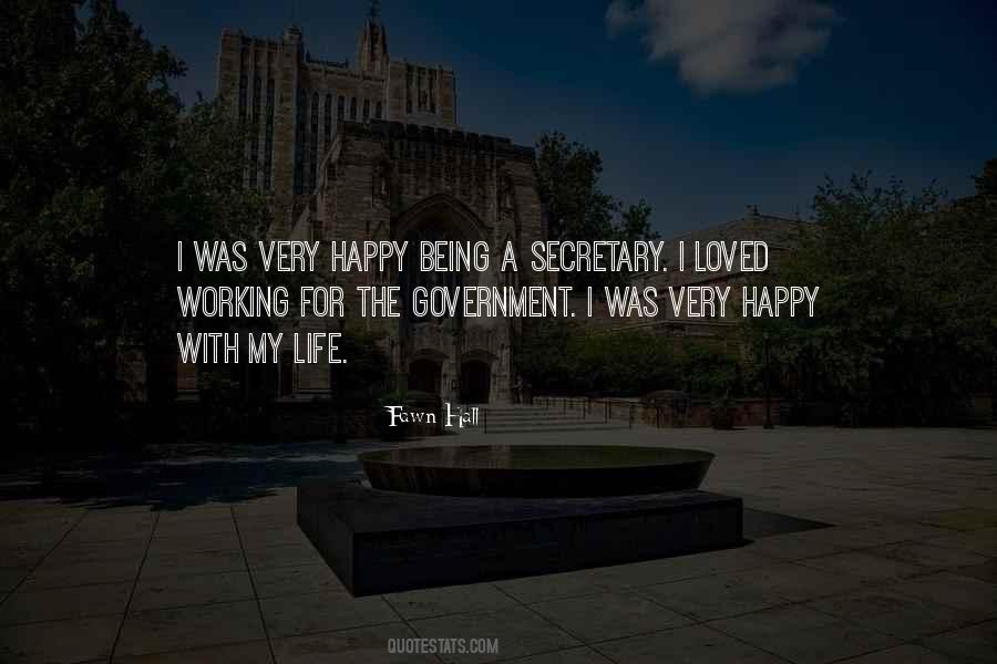 Working For The Government Quotes #673284