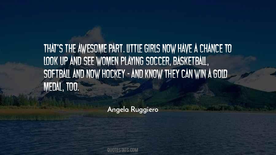 Playing Hockey Quotes #1040161