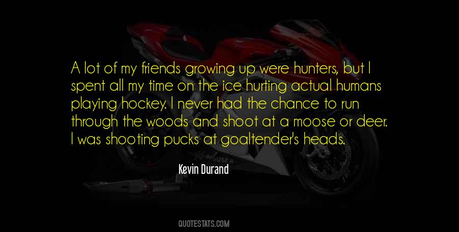 Playing Hockey Quotes #223206
