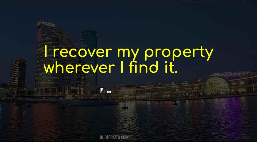Quotes About Recover #1241851