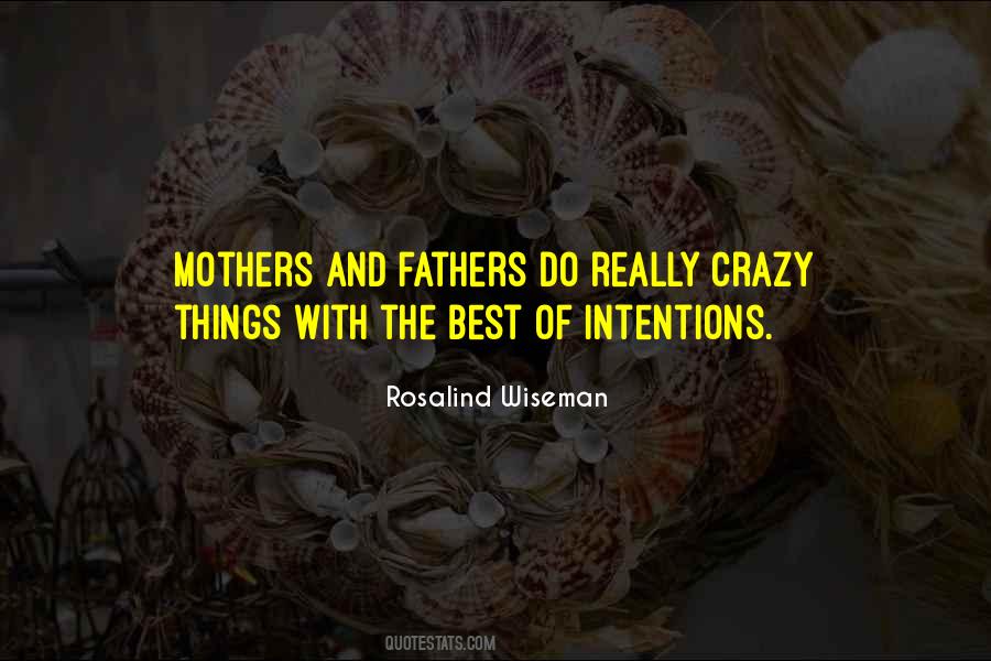 Quotes About Fathers And Mothers #64350