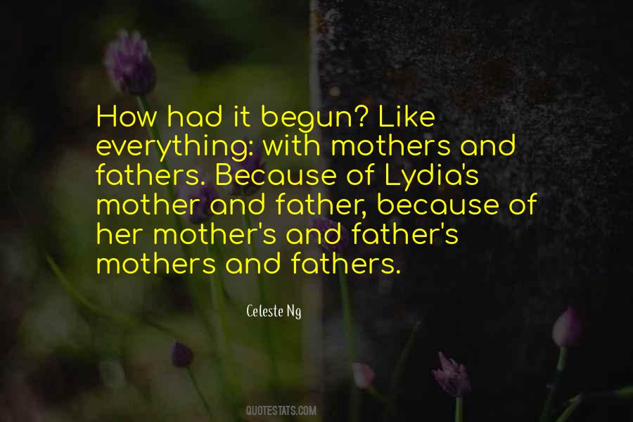 Quotes About Fathers And Mothers #777282