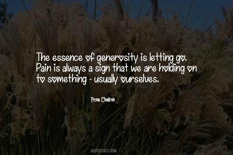 Quotes About Generosity #1289888