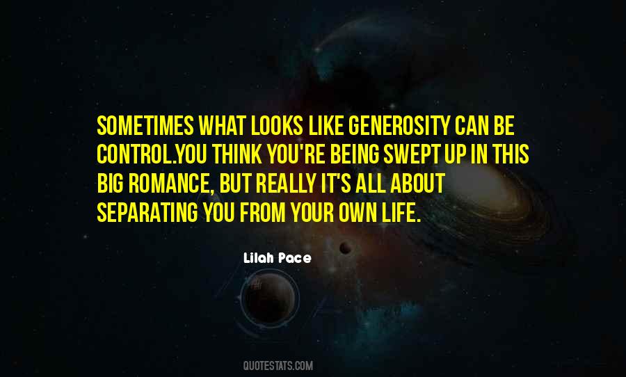Quotes About Generosity #1307637