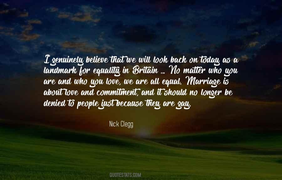 Quotes About Equality Love #1001523