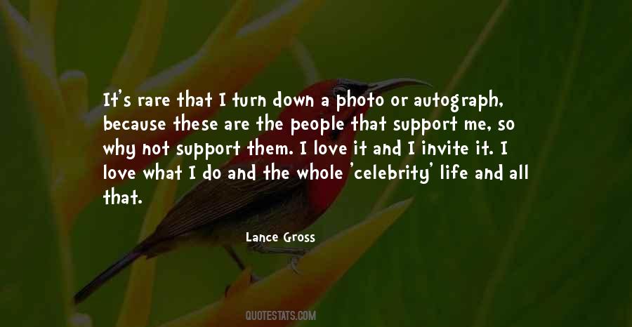 Quotes About People's Support #350049