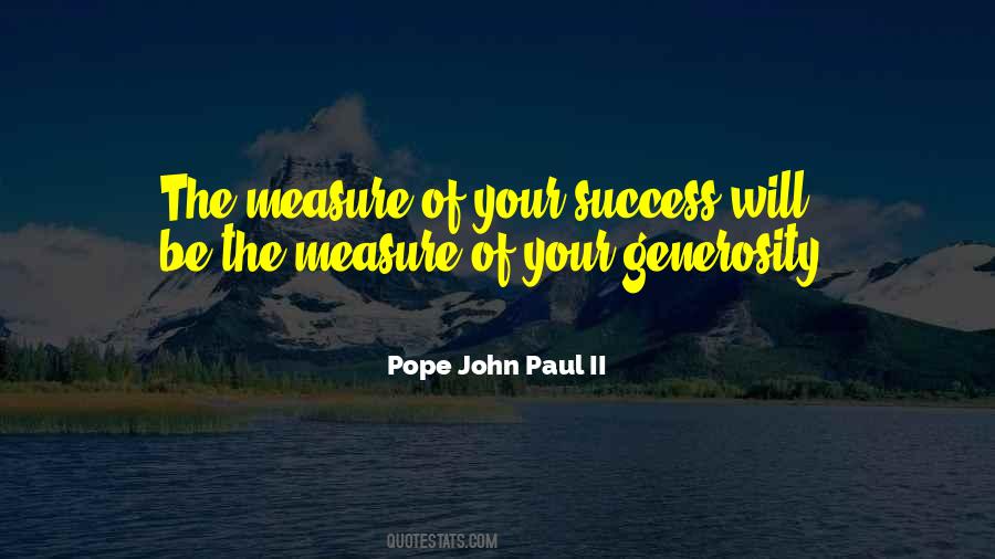 Quotes About Measure Of Success #131022