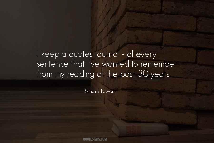 Quotes About 30 Years #1292056