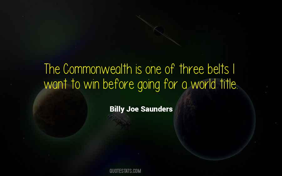 Billy Joe Quotes #729960