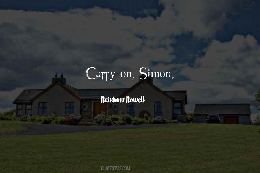 Simon And Baz Quotes #25311