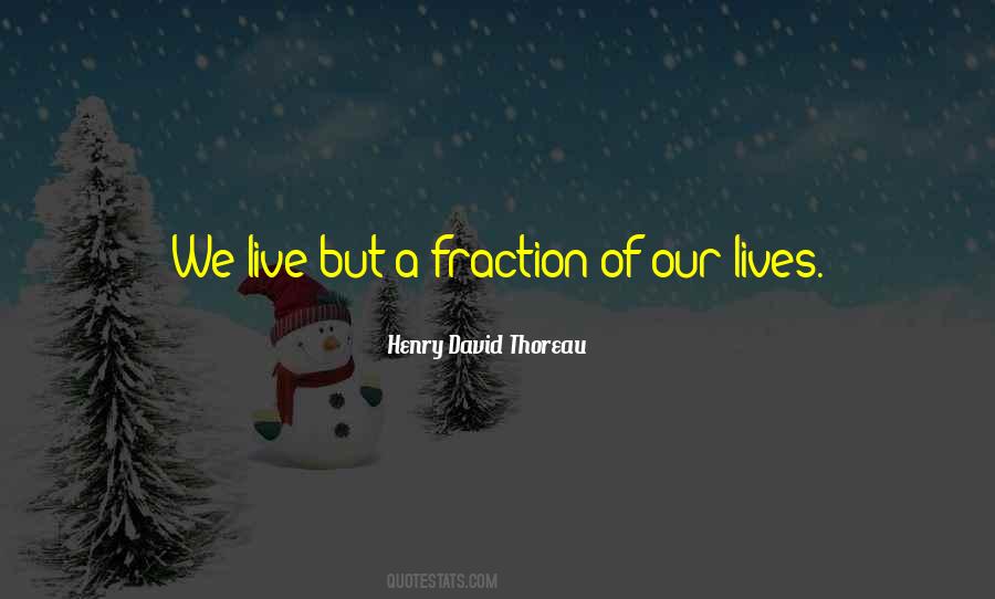 Quotes About Fractions #1240653