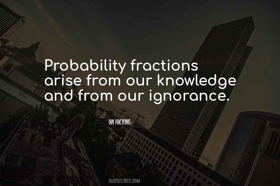 Quotes About Fractions #172188