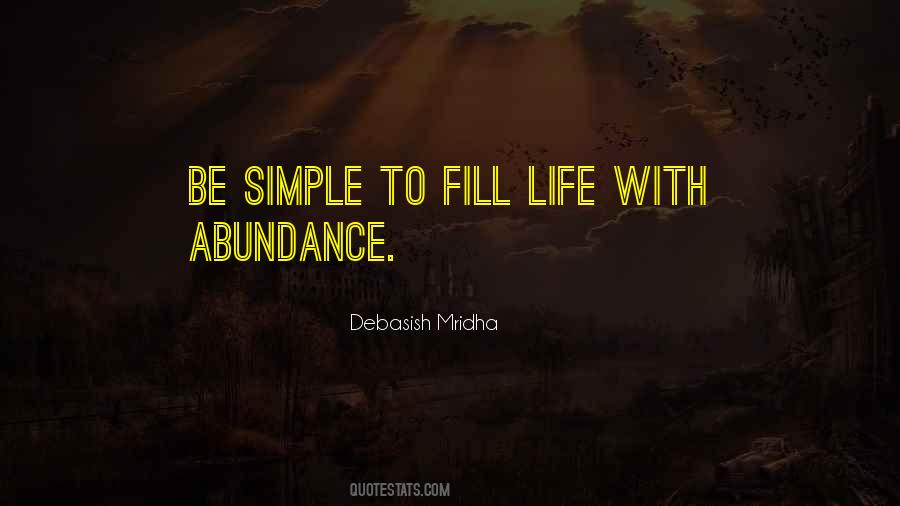 Quotes About Simple Abundance #1014134