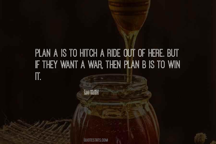 Quotes About Plan B #605948