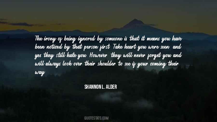 Quotes About Ignored By Someone #1748295 Quotes About Ignored By Someone #1748295