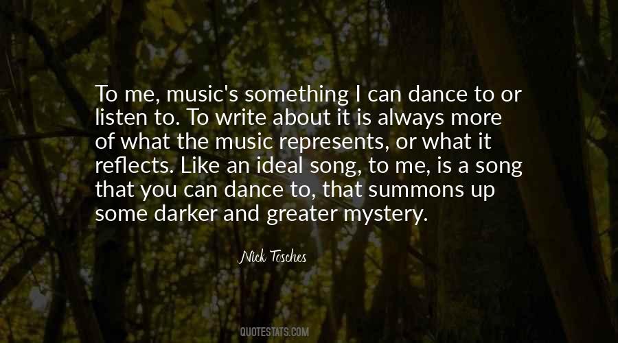 Song Listen To The Music Quotes #289051