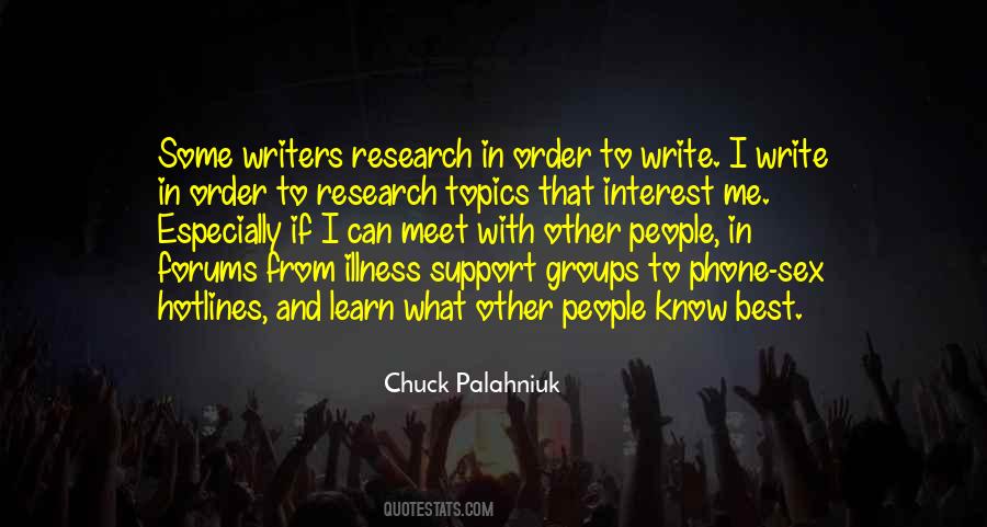 Quotes About Interest Groups #1663462