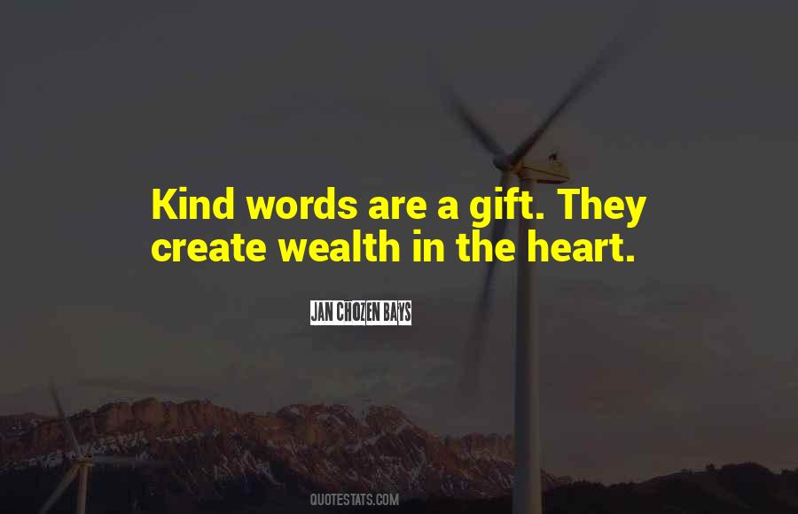 Quotes About Kind Words #12962