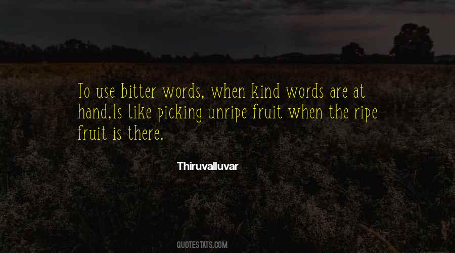 Quotes About Kind Words #378496