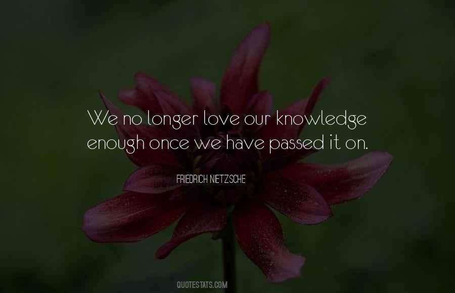 Quotes About No Longer Love #1648699