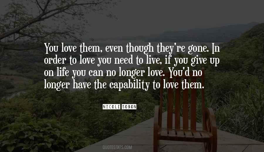 Quotes About No Longer Love #367595