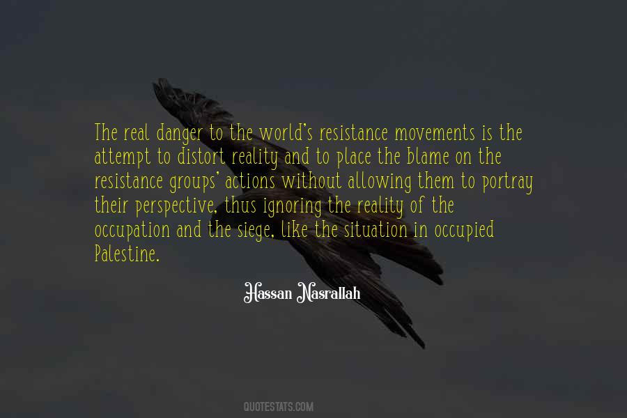 Quotes About Resistance Movements #1552470