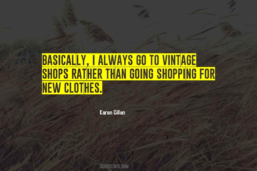Quotes About Shopping For Clothes #1127095