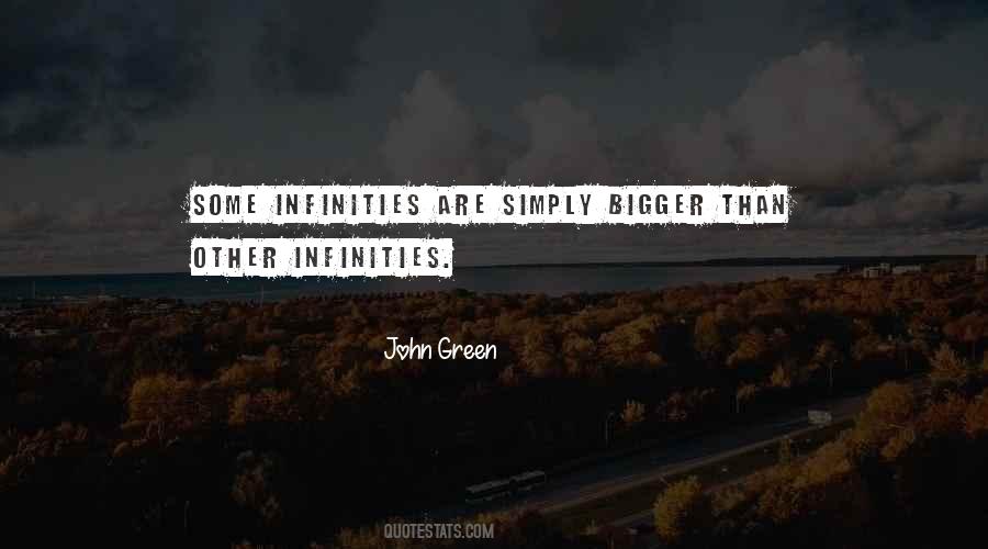 Quotes About Infinities #796982