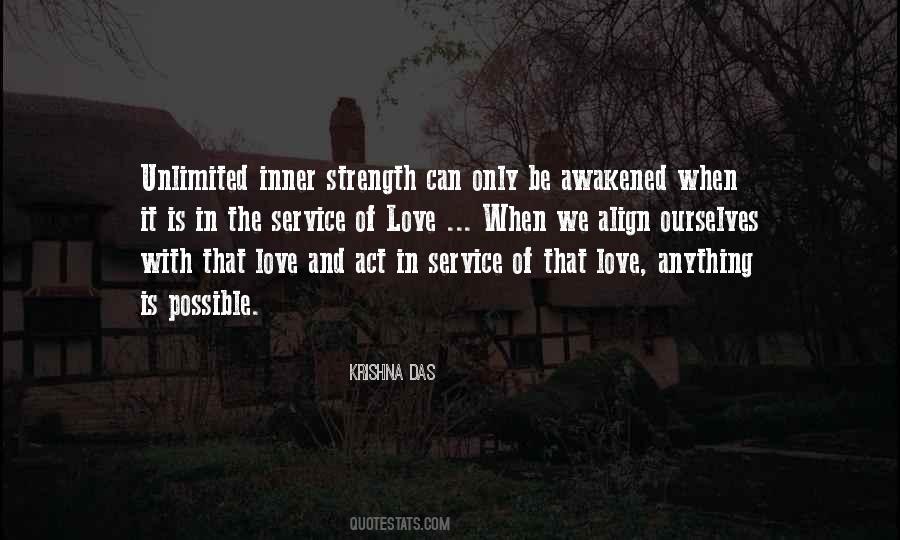 Quotes About Inner Strength And Love #1700490